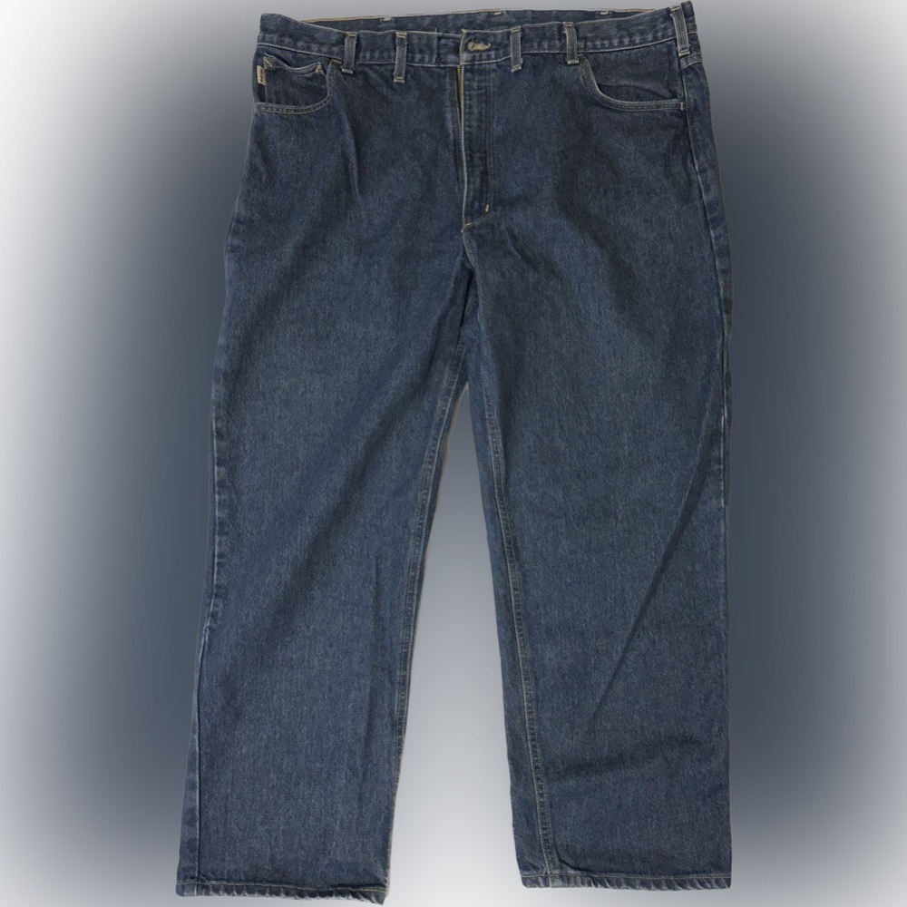 Carhartt FR Flame Resistant Original Fit Blue Jeans Mens 44x30